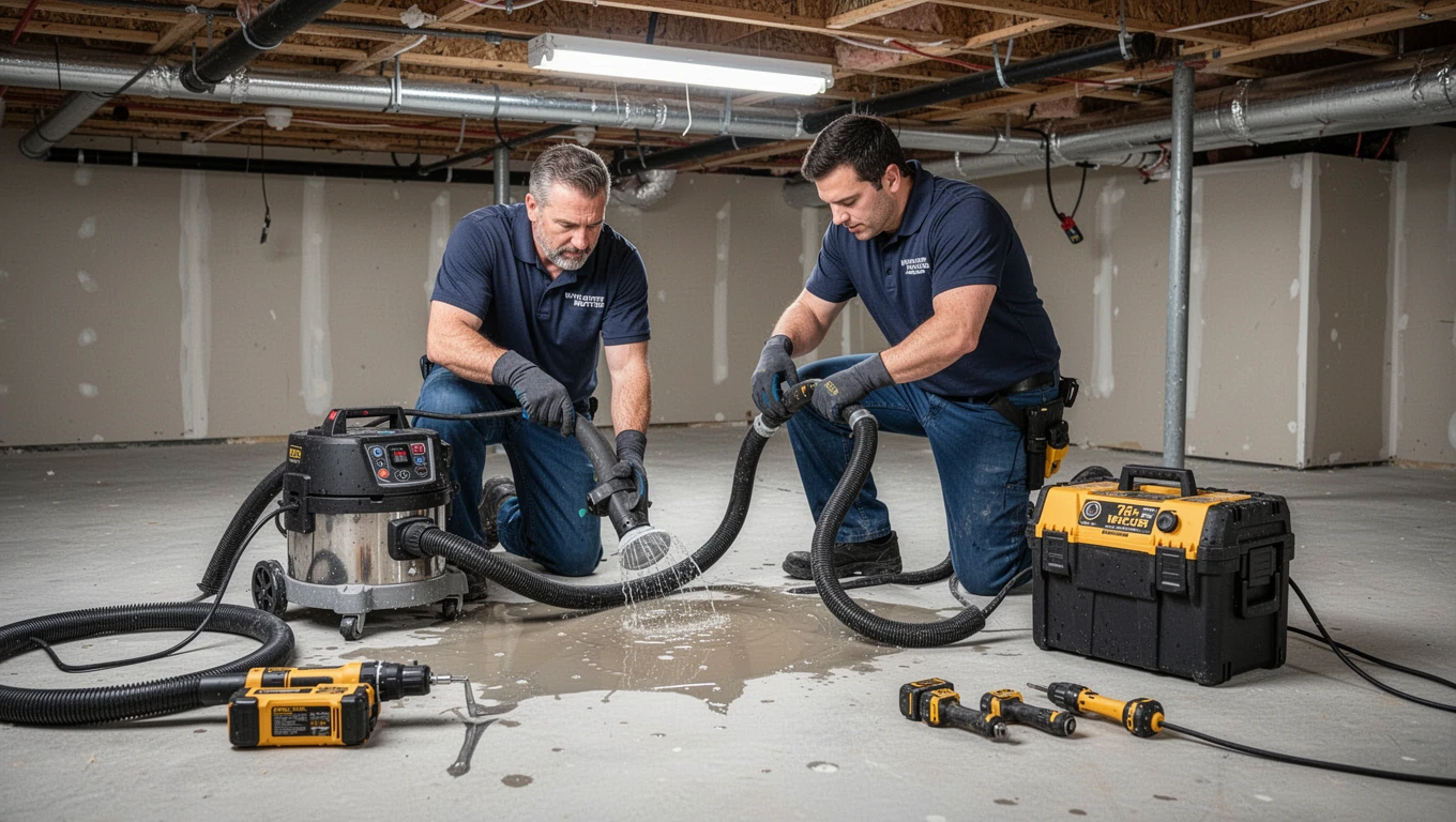 Crawl Space Water Removal
