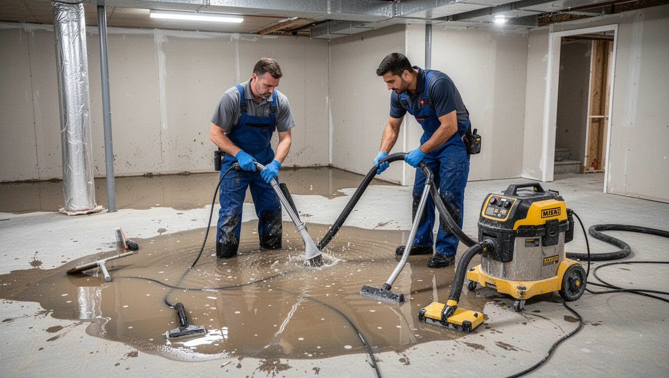 Basement Flood Cleanup