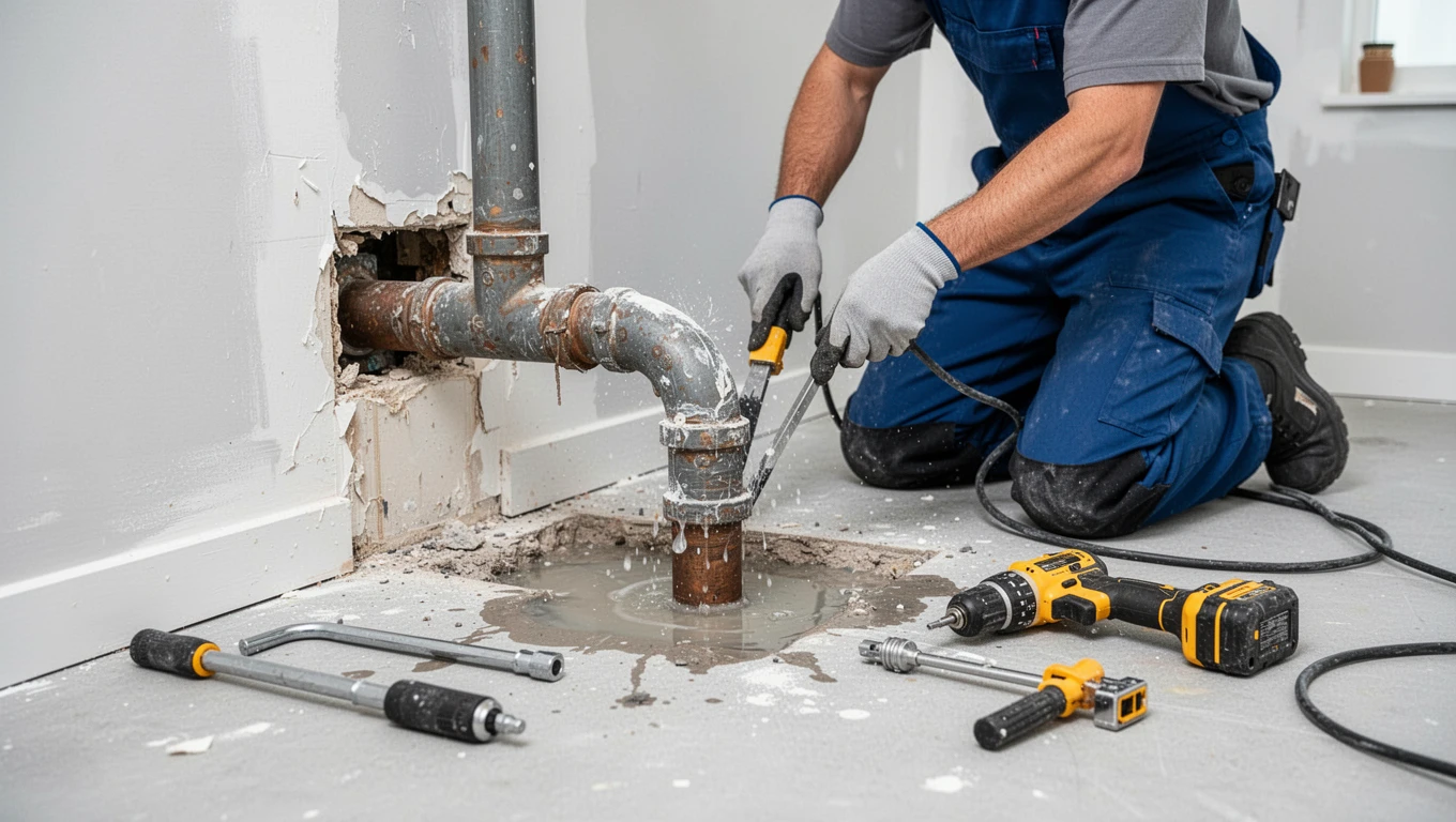 Burst Pipe Cleanup