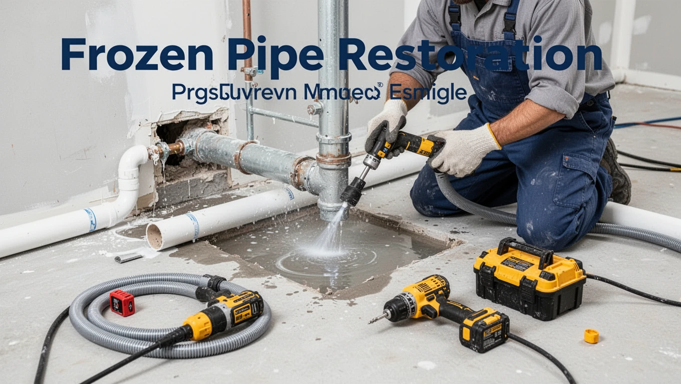 Frozen Pipe Restoration