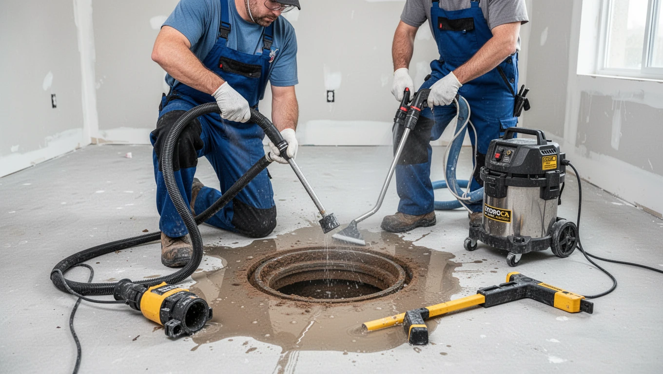 Sewage Backup Cleanup